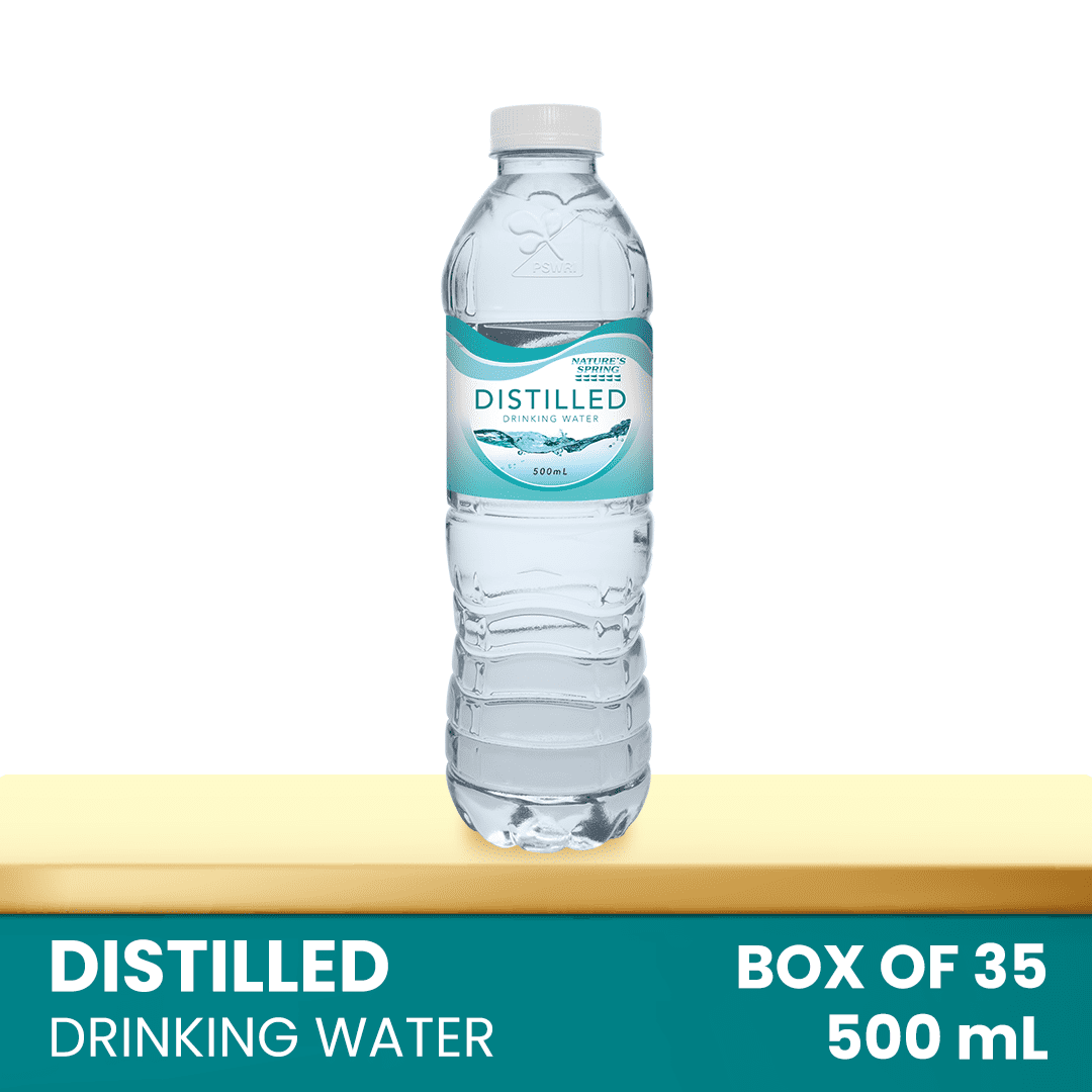 Nature's Spring Distilled Drinking Water 500mL