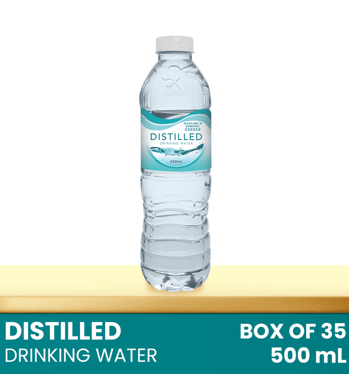 Nature's Spring Distilled Drinking Water 500mL