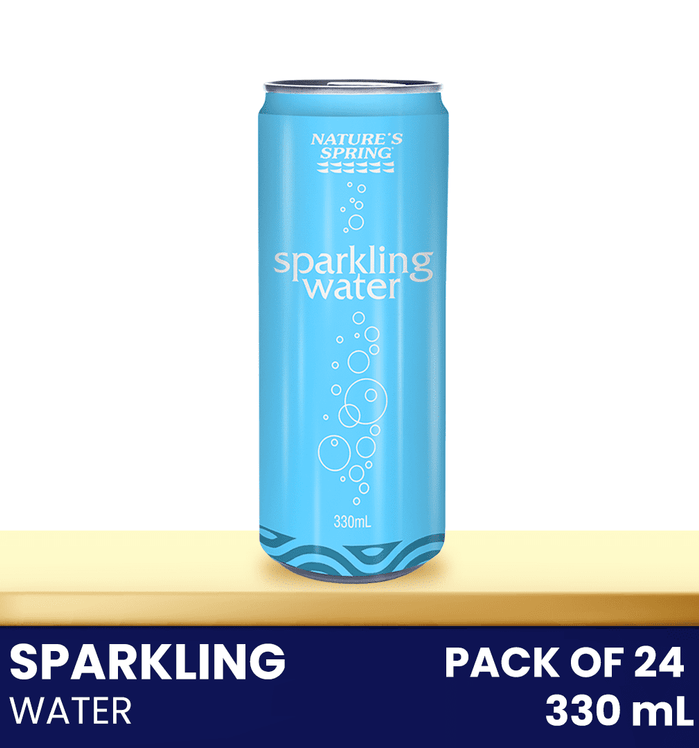 Nature's Spring Sparkling Water 330 mL